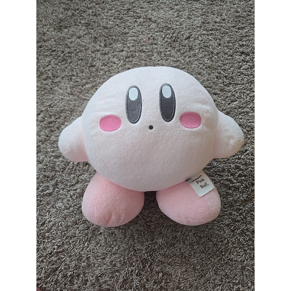 Big 13" Pastel Sweet Pink Ball Kirby Plush New with Tag